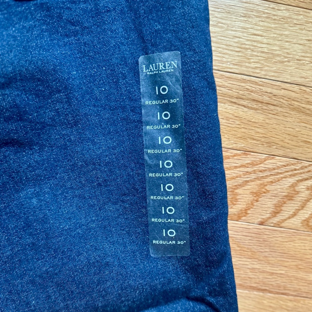 🆕 NWT Ralph Lauren Curvy Mid-Rise Skinny Jeans 👖 - Picture 6 of 6